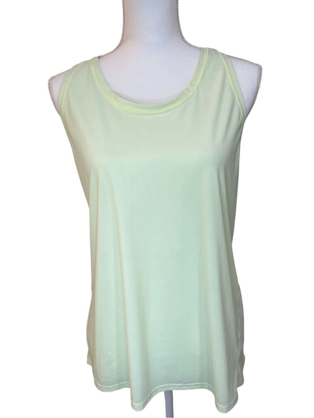 Athleta Soft Yellow Women's Tank Top size 2X